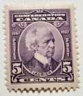 Stamp Canada 1927 60th Anniversary of Confederation A48 #144 violet MLH
