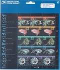 Scott #3443a (3439-3443) Deep Sea Creatures Sheet of 20 Stamps - Sealed
