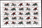 Scott #3023a (3019-23) Antique Automobiles Full Sheet of 25 Stamps - MNH