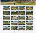 Scott# 3519a (3510-19) Legendary Baseball Fields Full Sheet of 20 Stamps - MNH