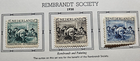 Stamp Europe Netherlands 1930 Rembrandt Semi-Postal B41-43 MLH