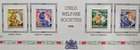 Stamp Europe Netherlands 1932 Child Welfare Societies B58-60 MLH B61 used