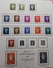 Stamp Europe Netherlands Series of 1947-48 #286-88, 290-97, 302-03 used #289 MLH