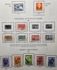 Stamp Netherlands 1952-53 #331, 333, 336-39, B248-253 used & MLH