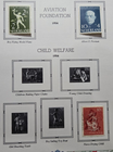 Stamp Netherlands 1954 Aviation Foundation B267, 269 & Child Welfare B274 MLH