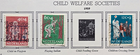 Stamp Netherlands 1959 Child Welfare Societies B331, 332, 334 used
