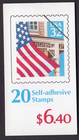 Scott #BK228 (2921a) Flag Over Porch Booklet of 20 Stamps - MNH P#22222