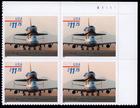 Scott #3262 Piggy Back Shuttle Plate Block of 4 Stamps - MNH UR