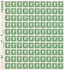 Scott #2111 D Series Eagle Sheet of 100 Stamps - MNH