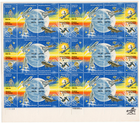 USPS Space Accomplishments Moon Landing Star Wars Sheets of Stamps