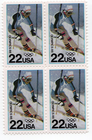 Scott #2369 Olympic Skiing Block of 4 Stamps - MNH