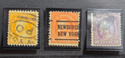 Stamp US 1917 Ben Franklin A148 #510, 516 & 517 used