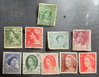 Stamp Australia 1942-1966 Queen Elizabeth & QE II A37/72/97/108/110/138/157 used