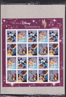 Scott #4028a (4025-28) Disney Romance Sheet of 20 Stamps - Sealed Brown