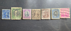 Stamp Colombia 1911-34 Historical Figures #71,98,104,114,181,182,185 used