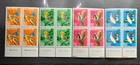 Stamp Switzerland 1970 Semi-Postal Birds B394a-B397a Panes of 4 MNH