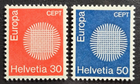 Stamp Switzerland 1970 Europa CD13 #515 & 516 MNH