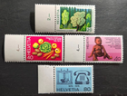 Stamp Switzerland 1976 Commemorative Set A246-9 #610-613 MNH