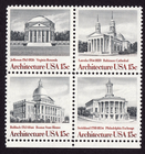 Scott #1782a (1779-82) Architecture (UVA Rotunda) Block Of 4 Stamps - MNH