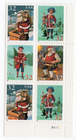 Scott #3004-3007a Santa & Boy Plate Block Of 6 Stamps - MNH P#P1111 LR