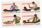 Scott #1720a (1717-20) Skilled Colonial Workers Block of 4 Stamps - MNH
