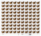 Scott #4000 Common Buckeye Butterfly Sheet of 100 Stamps - MNH P#P111