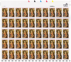 Scott #2107 Madonna (Lippi) Sheet of 50 Stamps - MNH UL