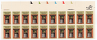 Scott #2071 - FDIC Plate Block of 20 Stamps - MNH UL