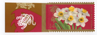 Scott #4435 Lunar New Year (Tiger) Single Stamp w/Tiger Selvage - MNH