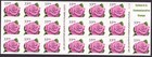 Scott #3052d 33¢ Coral Pink Rose Booklet of 20 Stamps - MNH