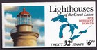 Scott #BK230 (2969-2973a) 32¢ Lighthouses Booklet of 20 Stamps - MNH