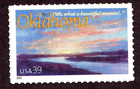 Scott #4121 — 39¢ Oklahoma "not Arizona" Single Stamp - MNH