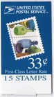 Scott #BK277 American Glass (3328a) ATM Booklet of 15 Stamps - MNH 3616
