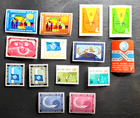 Stamps UN 1962 #100-113, A49-57 MNH