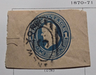 Scott #U76 1870-71 Ben Franklin Envelope cutout used