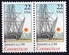 Scott #2340 Connecticut Pair of Stamps - MNH