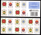 Scott #5944b (5941-44) Holiday Joy Ornaments Booklet of 20 Stamps - MNH In stock