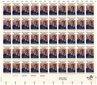 Scott #1554 Paul Lawrence Dunbar Sheet of 50 Stamps - MNH LL