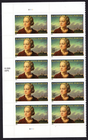Scott #4030 Katherine Anne Porter Plate Block of 10 Stamps - MNH Left
