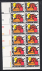Scott #1724a (1723-24) Energy Conservation Plate Block of 12 Stamps - MNH LL