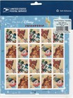 Scott #3868a (3865-3568) Disney Friendship Sheet of 20 Stamps - Sealed Blue