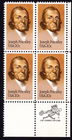 Scott #2038 Joseph Priestley (Chemistry) Zip Block of 4 Stamps - MNH