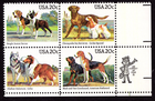 Scott #2101a (2098-2101) Dogs (Retrievers) Zip Block of 4 Stamps - MNH