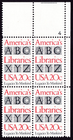 Scott #2015 America's Libraries Plate Block of 4 Stamps - MNH P#4 UR