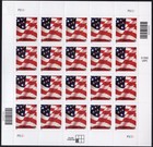 Scott #3621 Waving Flag Sheet of 20 Stamps - MNH P#P3333