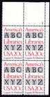 Scott #2015 America's Libraries Plate Block of 4 Stamps - MNH P#1 UR