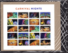 USPS Carnival Nights Full Sheet of 20 Forever Stamps - SEALED
