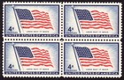 Scott #1094 Flag 48 Stars (Long May It Wave) Block of 4 Stamps - MNH