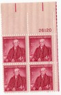 Scott #1121 Noah Webster Plate Block Of 4 Stamps - MNH