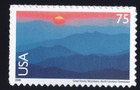 Scott #c140 Great Smoky Mountains $0.75 Single Airmail Stamp - MNH